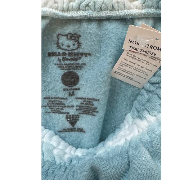 New ~ HELLO KITTY SANRIO ~ Tie Dye Unicorn Shorts Size M - Picture 4 of 5